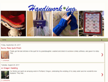 Tablet Screenshot of handiworking.com